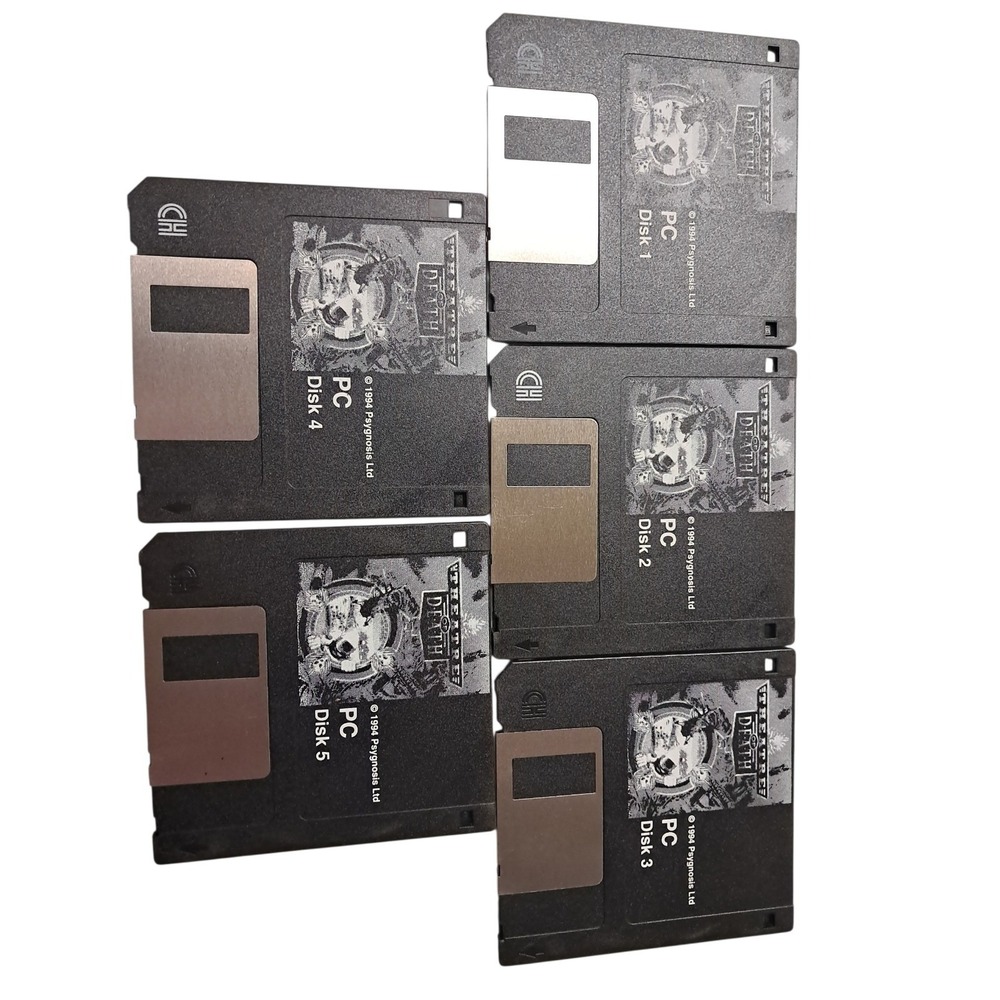 Theatre of Death by Psygnosis - PC GAME - 3.5‎ Disks 1994